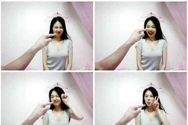 Korean air hostess creampie