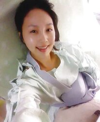 Korean air hostess creampie