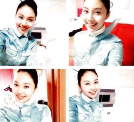 Korean air hostess creampie