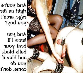 More female dom captions