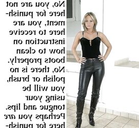 More female dom captions