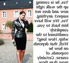 More female dom captions