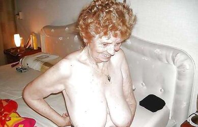 Youthfull Old Plumper Meaty Saggy Boobies
