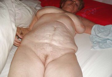 Youthfull Old Plumper Meaty Saggy Boobies