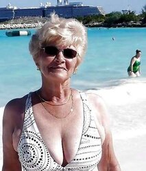 Mature and Grannies clad bikinis and undergarments