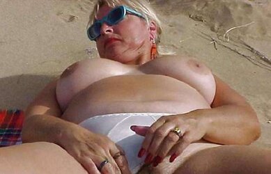 Mature and Grannies clad bikinis and undergarments