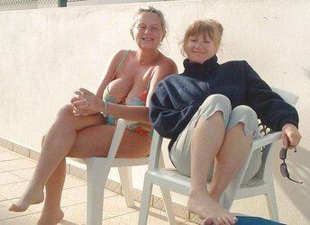 Mature and Grannies clad bikinis and undergarments