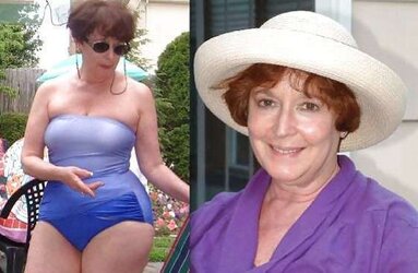 Mature and Grannies clad bikinis and undergarments