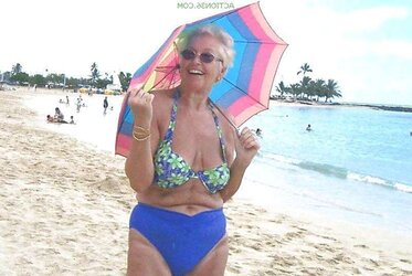 Mature and Grannies clad bikinis and undergarments