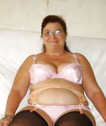 Mature and Grannies clad bikinis and undergarments