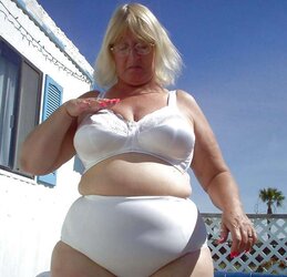 Mature and Grannies clad bikinis and undergarments
