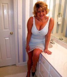 Mature and Grannies clad bikinis and undergarments