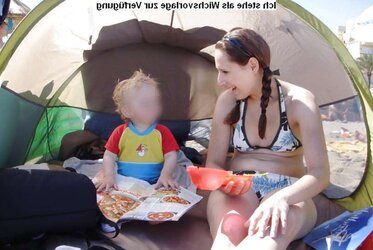 Junge Mami als Wichsvorlage