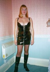Ginormous Titted Mature Wifey With A PVC Fetish