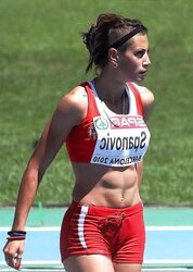 Serbian woman sport starlet Ivana Spanovic