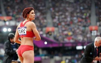 Serbian woman sport starlet Ivana Spanovic