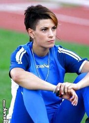 Serbian woman sport starlet Ivana Spanovic