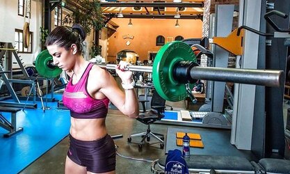 Serbian woman sport starlet Ivana Spanovic