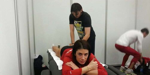 Serbian woman sport starlet Ivana Spanovic