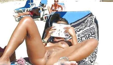 Voyeur upskirt nude beach outdoor vag faves