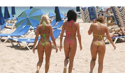 Booties in bathing suit