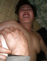 Asian Mega-Bitch Wifey Humps Old Neighbor