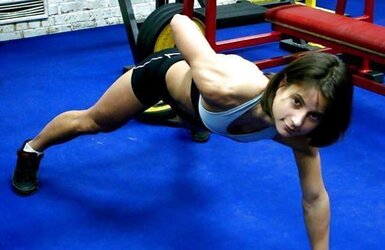 Sporty lady