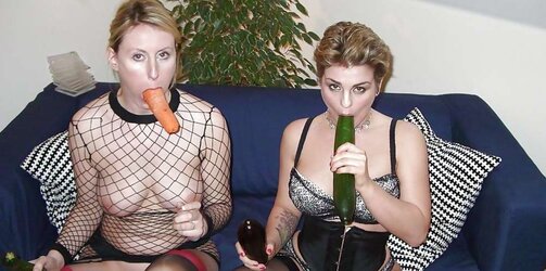 Lezzies with vegetables