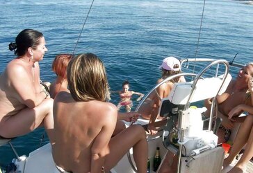 Stolen Photos - Gang of Femmes in Holidays Part