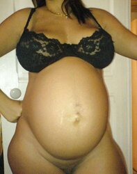 Splendid preggy wifey