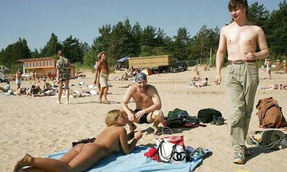 At The Beach