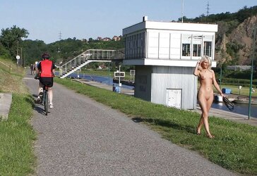 Naked in public