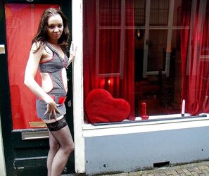 Hookers at work (two)