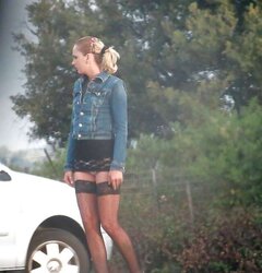 Hookers at work (two)