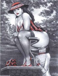 female domination-DOMINATION & SUBMISSION-Cartoon