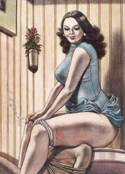 female domination-DOMINATION & SUBMISSION-Cartoon