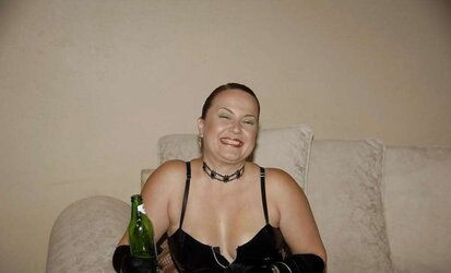 White MOM enjoys giant ebony man-meat and BEER