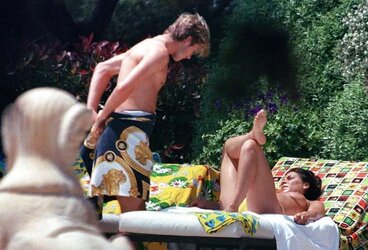 Victoria Beckham Bare-Chested