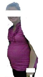 Pregnant stomach