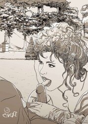 Erotic Illustration by Denis - for Weinfan