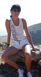 Fotze frisst Hosepipe - cameltoe
