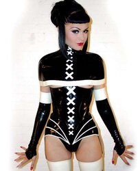 Rubber, pvc, spandex