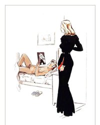 Them. Drawn Porn Art 14 - Enema trio by German (two) for crzs