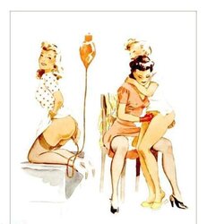 Them. Drawn Porn Art 14 - Enema trio by German (two) for crzs