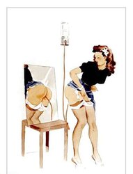 Them. Drawn Porn Art 14 - Enema trio by German (two) for crzs