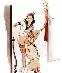 Them. Drawn Porn Art 14 - Enema trio by German (two) for crzs
