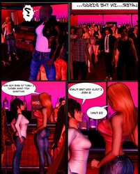 Multiracial ComiXXX - BlackonWhite3D - Candie