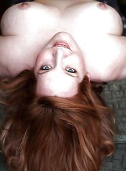 Individual revealed poised on couch