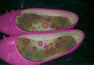 Ballerina flats fetish