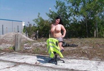 Gina White and Sascha Noir Outdoor in Austria